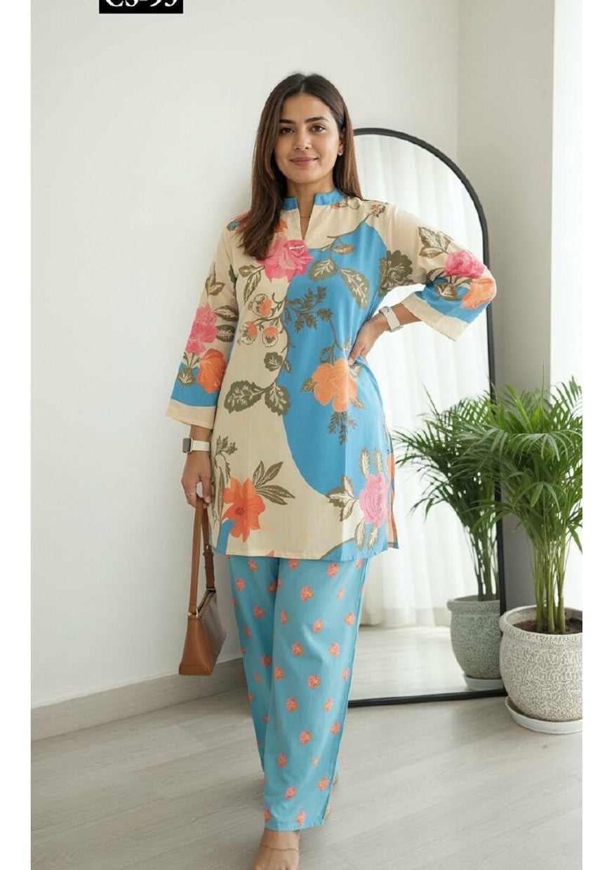 Trendoora Japanese Crepe Co-ords