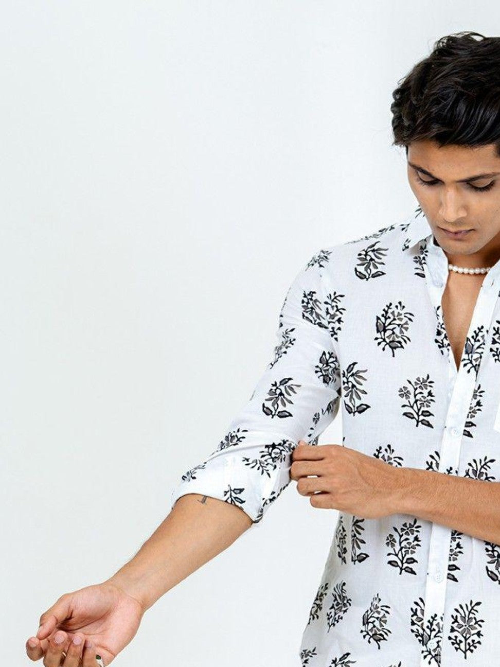 Men Printed Full Sleeve Shirt – Premium Casual Fit