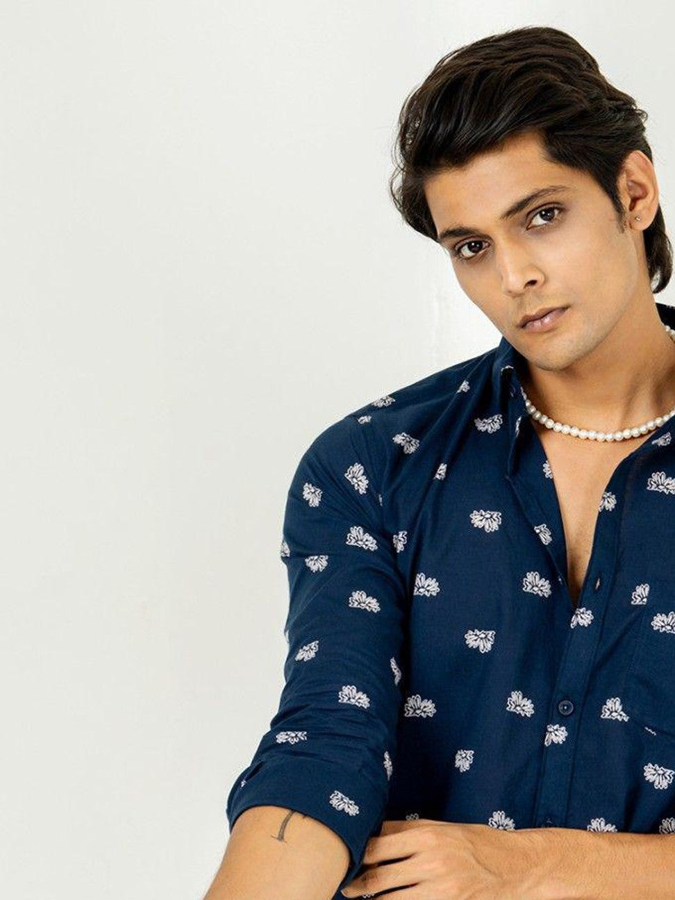Men Printed Full Sleeve Shirt – Premium Casual Fit