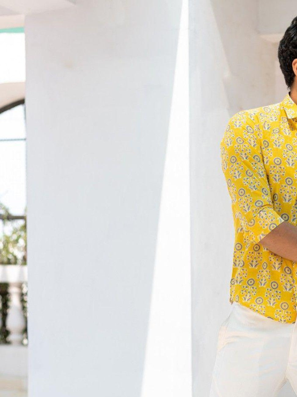 Men Printed Full Sleeve Shirt – Premium Casual Fit