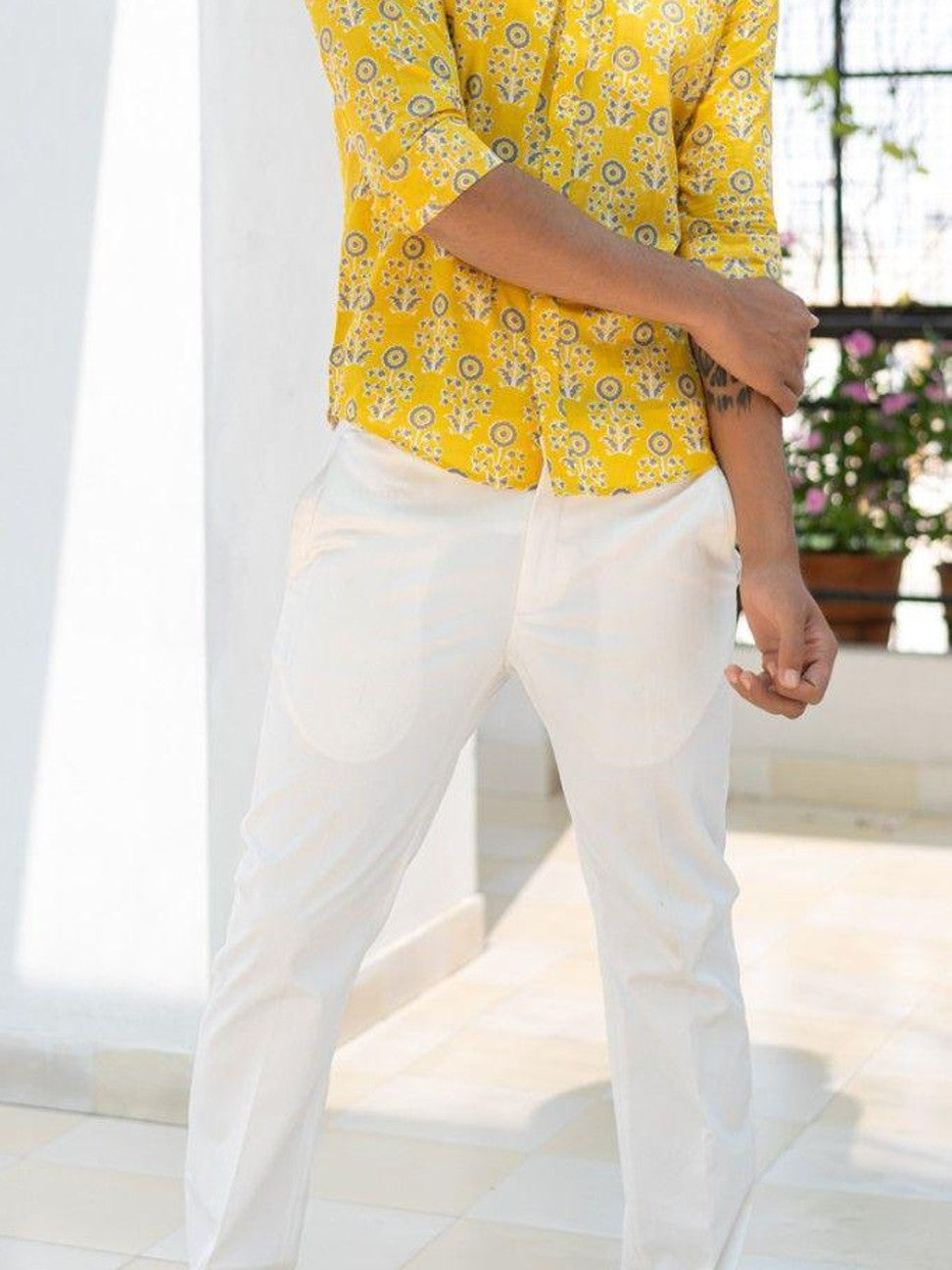 Men Printed Full Sleeve Shirt – Premium Casual Fit