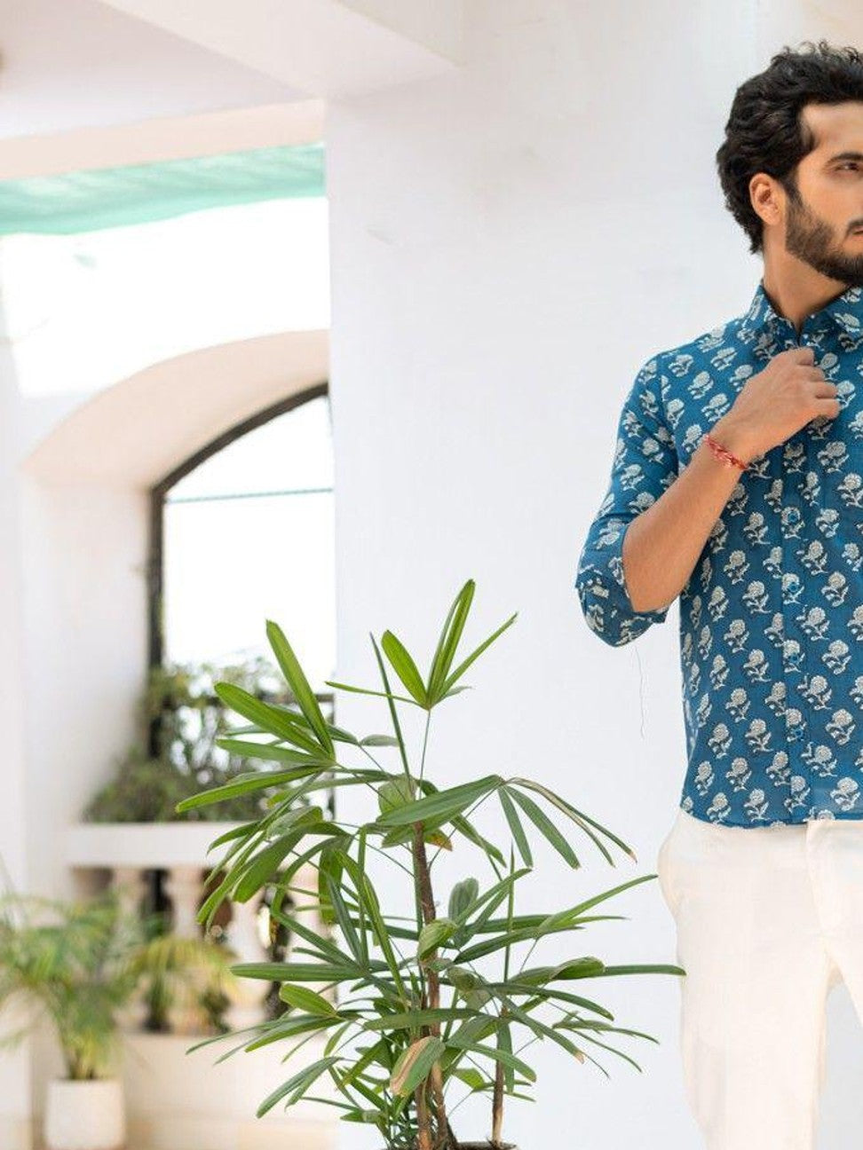 Men Printed Full Sleeve Shirt – Premium Casual Fit
