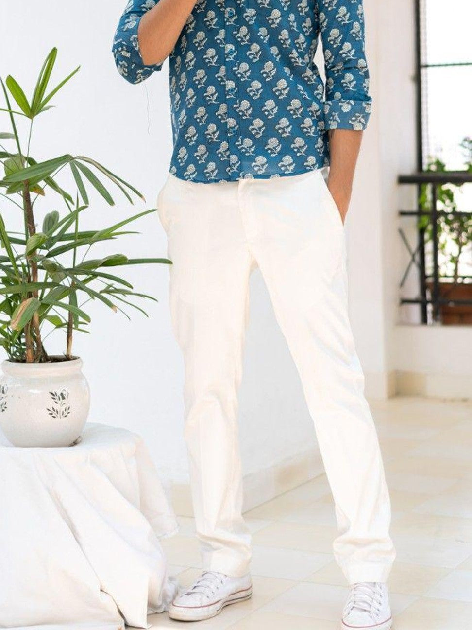Men Printed Full Sleeve Shirt – Premium Casual Fit