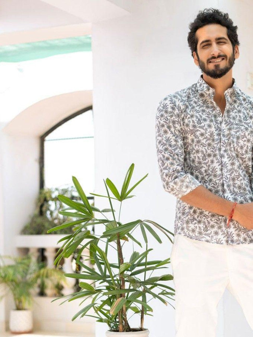 Men Printed Full Sleeve Shirt – Premium Casual Fit