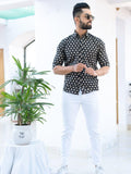 Men Printed Full Sleeve Shirt – Premium Casual Fit