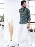 Men Printed Full Sleeve Shirt – Premium Casual Fit