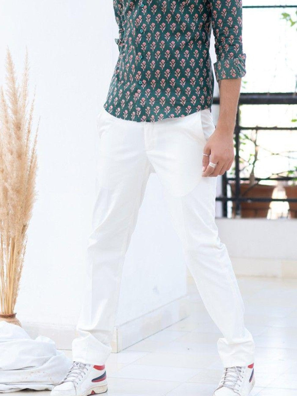 Men Printed Full Sleeve Shirt – Premium Casual Fit