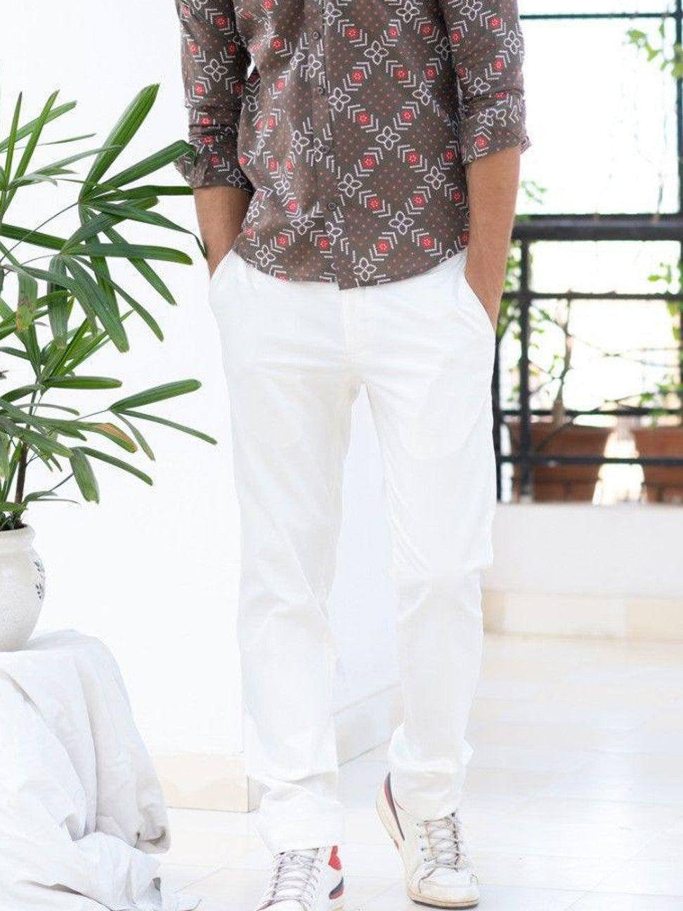 Men Printed Full Sleeve Shirt – Premium Casual Fit