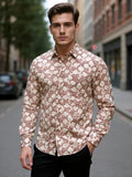 Men Printed Full Sleeve Shirt – Premium Casual Fit
