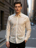 Men Printed Full Sleeve Shirt – Premium Casual Fit