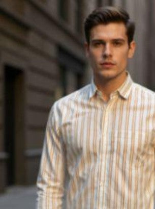 Men Printed Full Sleeve Shirt – Premium Casual Fit