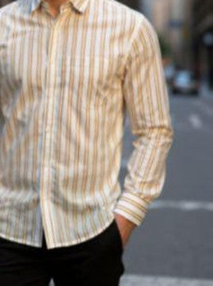 Men Printed Full Sleeve Shirt – Premium Casual Fit
