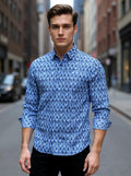Men Printed Full Sleeve Shirt – Premium Casual Fit