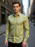 Men Printed Full Sleeve Shirt – Premium Casual Fit