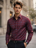 Men Printed Full Sleeve Shirt – Premium Casual Fit