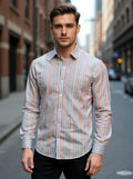 Men Printed Full Sleeve Shirt – Premium Casual Fit