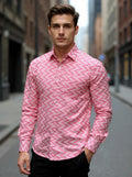 Men Printed Full Sleeve Shirt – Premium Casual Fit