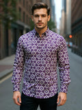 Men Printed Full Sleeve Shirt – Premium Casual Fit