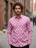 Men Printed Full Sleeve Shirt – Premium Casual Fit