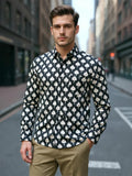 Men Printed Full Sleeve Shirt – Premium Casual Fit