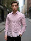 Men Printed Full Sleeve Shirt – Premium Casual Fit