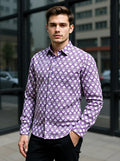 Men Printed Full Sleeve Shirt – Premium Casual Fit