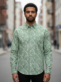 Men Printed Full Sleeve Shirt – Premium Casual Fit