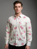 Men Printed Full Sleeve Shirt – Premium Casual Fit