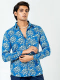 Men Printed Full Sleeve Shirt – Premium Casual Fit
