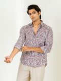 Men Printed Full Sleeve Shirt – Premium Casual Fit