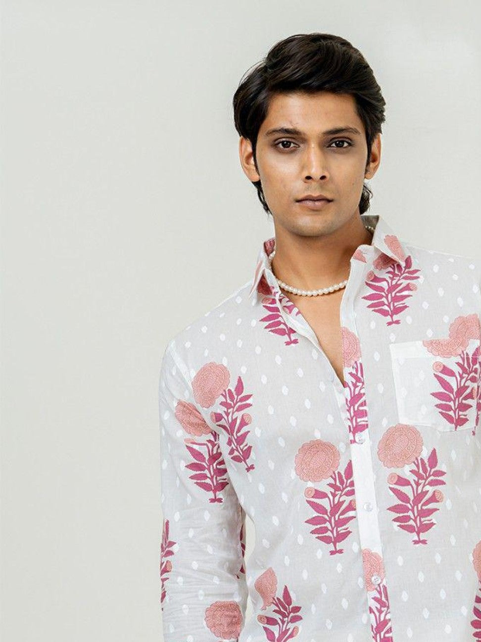 Men Printed Full Sleeve Shirt – Premium Casual Fit
